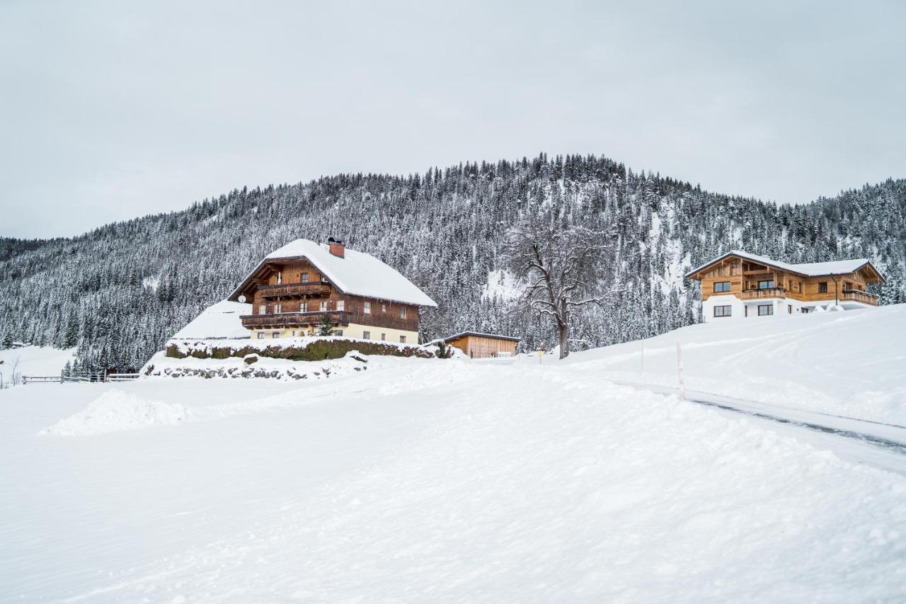 Bio Bauernhof Oberhinterberg Appartement Annaberg im Lammertal Εξωτερικό φωτογραφία